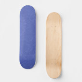 Blue textured pattern with swirling cloud skateboard (Vorderseite)