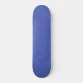 Blue textured pattern with swirling cloud skateboard (Vorne)