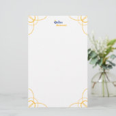 Blue The Queen Stationery Briefpapier (Stehend Vorderseite)