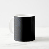 Blue Theme Bach Hen Party Matching Bride Wedding S Kaffeetasse (Vorderseite Links)