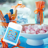 Blue Theme Birthday Danke, dass Sie Bags Geschenktütchen