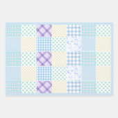 Blue-Themed Birthday Geschenkpapier Set (Vorderseite 2)