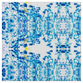 Blue Thistle Fabric Stoff (Nahaufnahme)