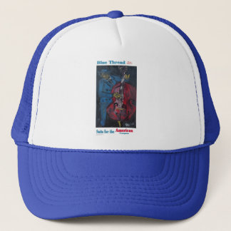 Blue Thread Anzug Hat Truckerkappe