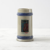 Blue Thread Anzugs Bierglas (Mittel)