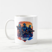 Blue Thunder Squad Tasse - Power Up Your Gaming Se (Links)
