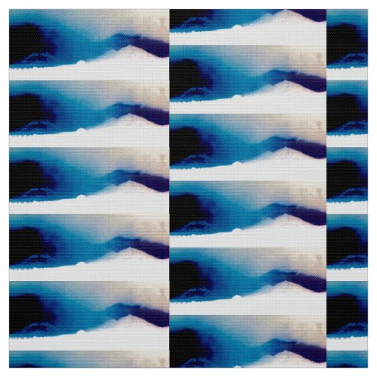 Blue Thunder Stoff (Muster)