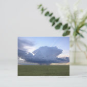 Blue Thunderhead Postkarte (Stehend Vorderseite)