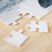 Blue tick coon hound portrait puzzle (Seite)