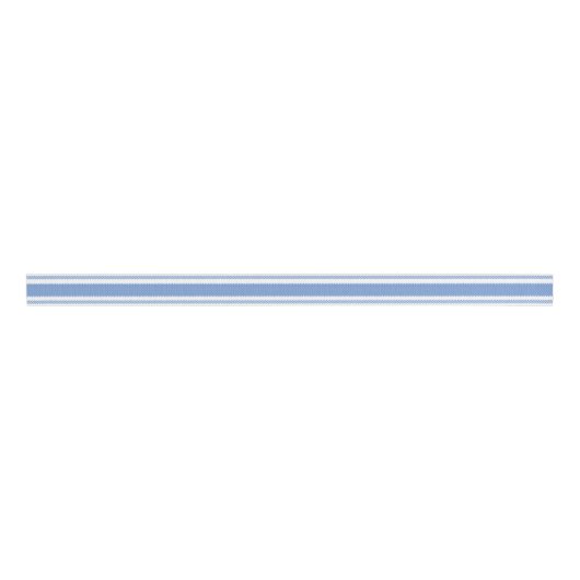 Blue Ticking Tape Ribbon Ripsband (Vorderseite)