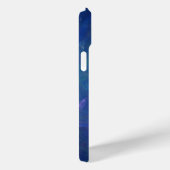 Blue Tiffany stone abstrakte Kunst Case-Mate iPhone Hülle (Rückseite / Rechts)