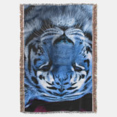 Blue Tiger Decke (Vorderseite Vertikal)