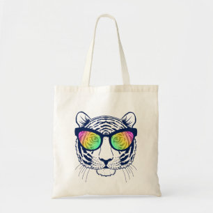 Blue Tiger - farbenfrohe Sonnenbrille Design für F Tragetasche
