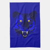 Blue Tiger Handtuch (Vertikal)