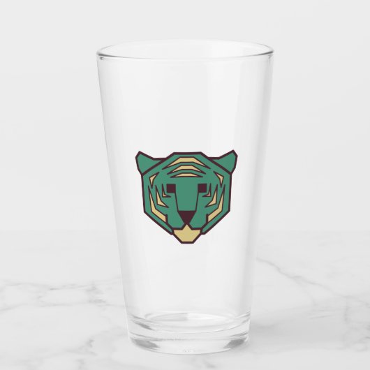 Blue Tiger Head Glas (Vorderseite)