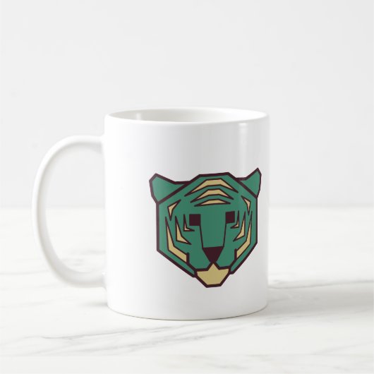 Blue Tiger Head Kaffeetasse (Links)