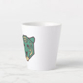 Blue Tiger Head Milchtasse (Vorderseite)