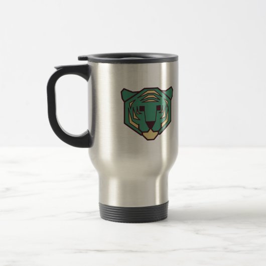 Blue Tiger Head Reisebecher (Links)