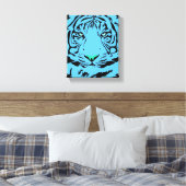 Blue Tiger Leinwanddruck (Insitu (Schlafzimmer))