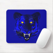 Blue Tiger Mousepad (Mit Mouse)