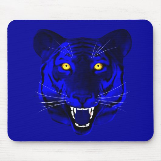 Blue Tiger Mousepad (Vorne)