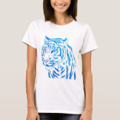 Blue Tiger T - Shirt (Vorderseite)