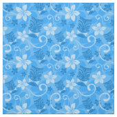 Blue Tiki Mmasken Hawaiian Stoff (Muster)