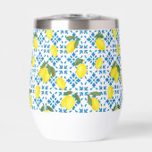 Blue Tile French Country Lemon Pattern (Vorderseite)