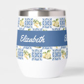 Blue Tile French Country Lemon Pattern Name (Vorderseite)