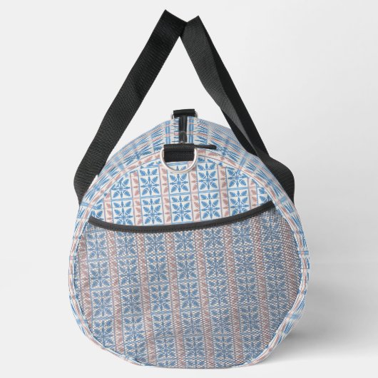 Blue Tile Large Duffle Bag (Rechts)