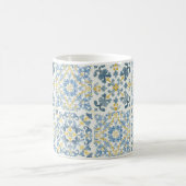 Blue Tile Lemon Kaffeetasse (Mittel)