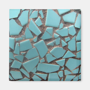 Blue Tile Magnet