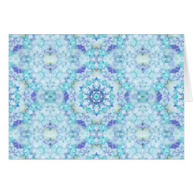 Blue Tile Mandala (Vorderseite (Horizontal))