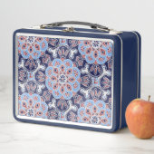 Blue tile Print Lunch Box (Beispiel)