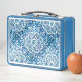 Blue tile Print Lunch Box (Beispiel)