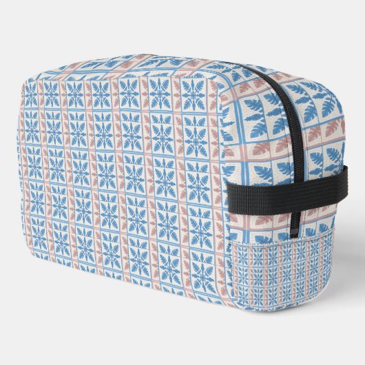 Blue Tile Waschbeutel (Linke Seite)