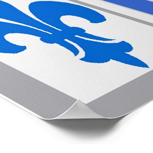 Blue Tiles Lagniappe Poster (Ecke)