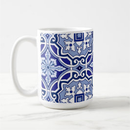 Blue tiles,Mediterranean tiles,majolica    Kaffeetasse