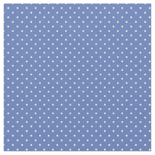 Blue Tiny Dots Stoff (Nahaufnahme)