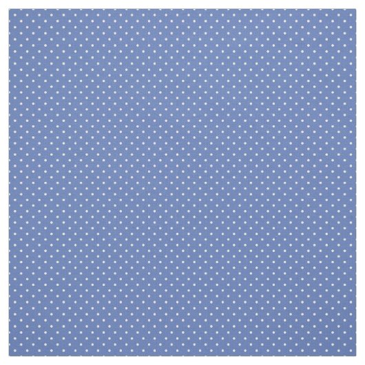 Blue Tiny Dots Stoff (Muster)