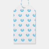 Blue Tiny Toes Geschenkanhänger (Rückseite)