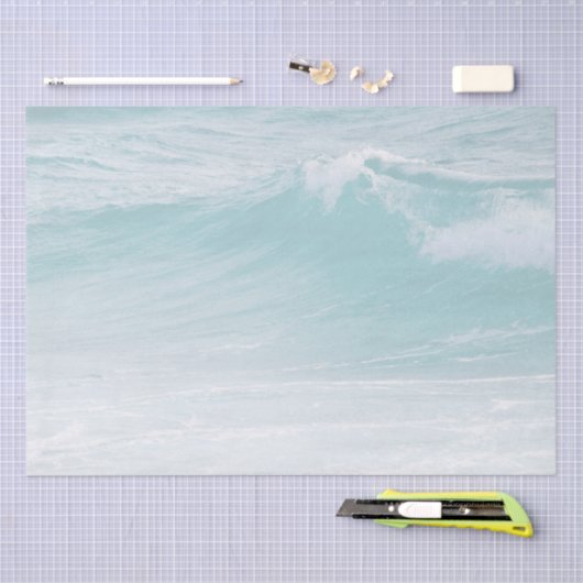 Blue Tissue Paper Seidenpapier (Handwerk)