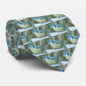 Blue Tit Krawatte (Gerollt)