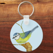 Blue Tit Schlüsselanhänger (Vorderseite)