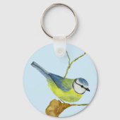 Blue Tit Schlüsselanhänger (Rückseite)