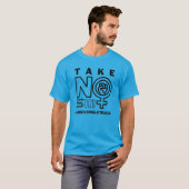 Blue TNS Unisex Anti-Bro Culture Short Sleeve T-Shirt (Vorne ganz)