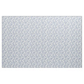 Blue Toile Branch Motif Stoff (Fat Quarter (45,7 x 55,9 cm))