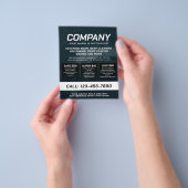 Blue tone car wash and detailing Flyer (Gruppe)