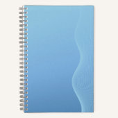 Blue Tone Notebook with Accents Notizblock (Vorderseite)