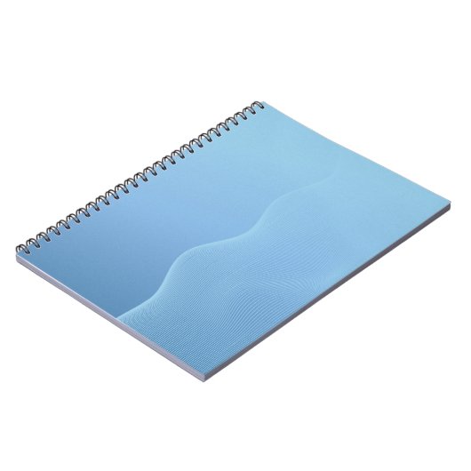Blue Tone Notebook with Accents Notizblock (Linke Seite)